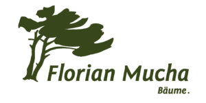 Ein ansprechendes Logo repräsentiert Florian Mucha, den Experten für Baumkontrollen in Dresden.